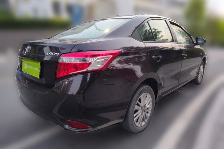 Used Toyota Vios 2014 1.5L Manual ZhiZhen Edition Rear Right 45 Deg