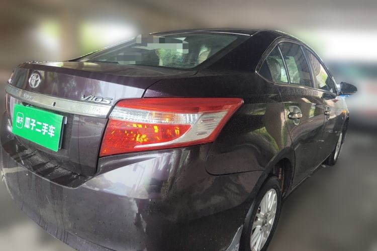 Used Toyota Vios 2014 1.3L Manual Value Edition Rear Right 45 Deg
