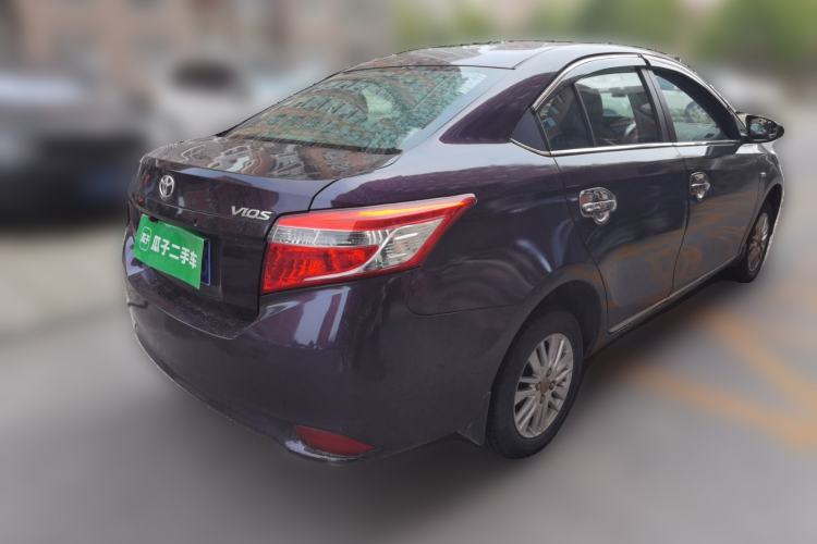 Used Toyota Vios 2014 1.3L Manual Xiang Edition Rear Right 45 Deg