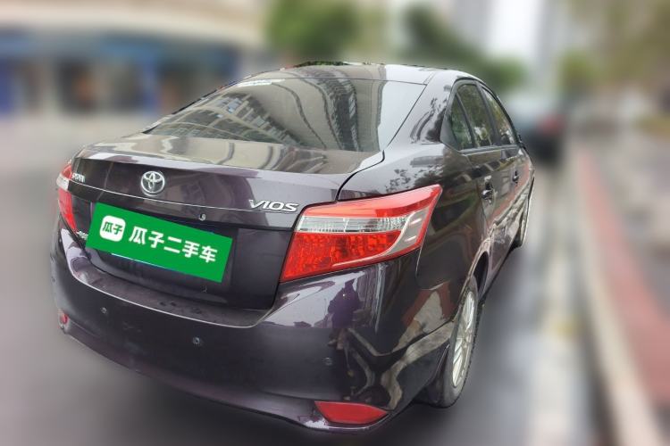 Used Toyota Vios 2014 1.5L Automatic ZhiZhen Edition Rear Right 45 Deg