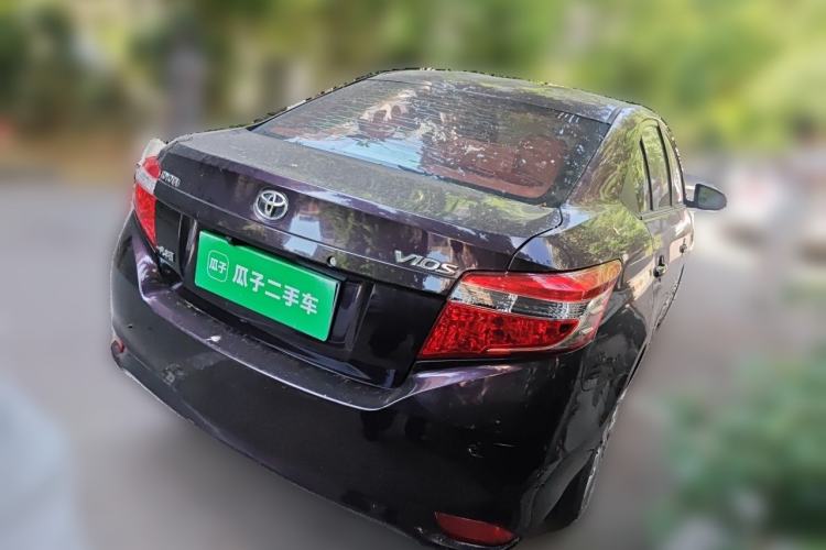 Used Toyota Vios 2014 1.5L Automatic ZhiZhen Edition Rear Right 45 Deg