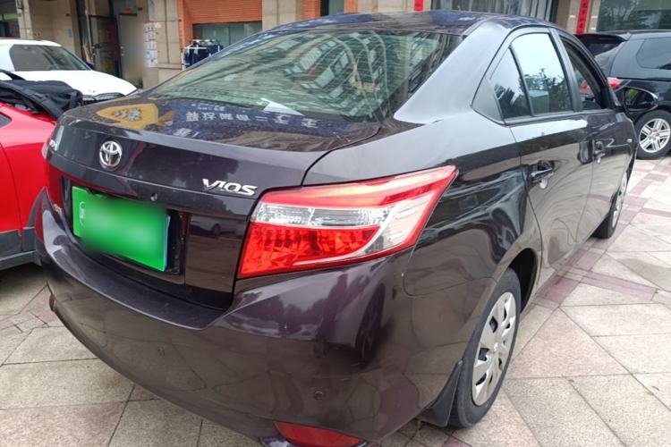 Used Toyota Vios 2014 1.5L Automatic ZhiZhen Edition Rear Right 45 Deg
