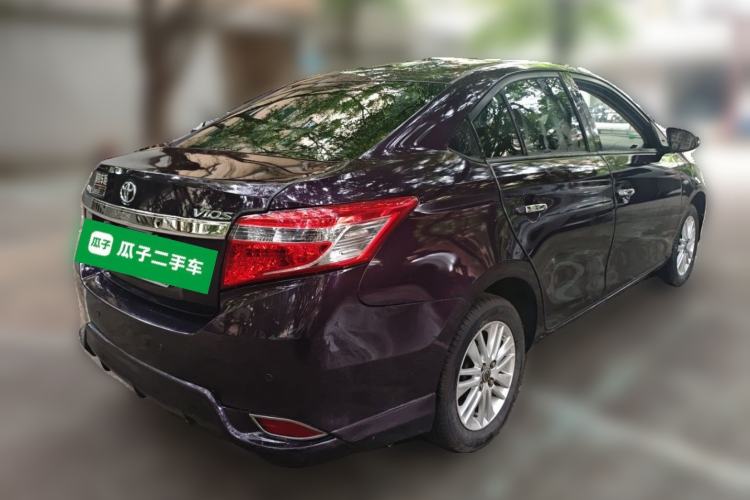 Used Toyota Vios 2014 1.5L Automatic ZhiZhen Edition Rear Right 45 Deg