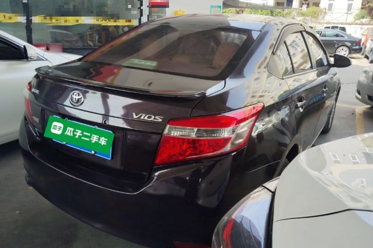 Used Toyota Vios 2014 1.3L Manual Xiang Edition Rear Right 45 Deg
