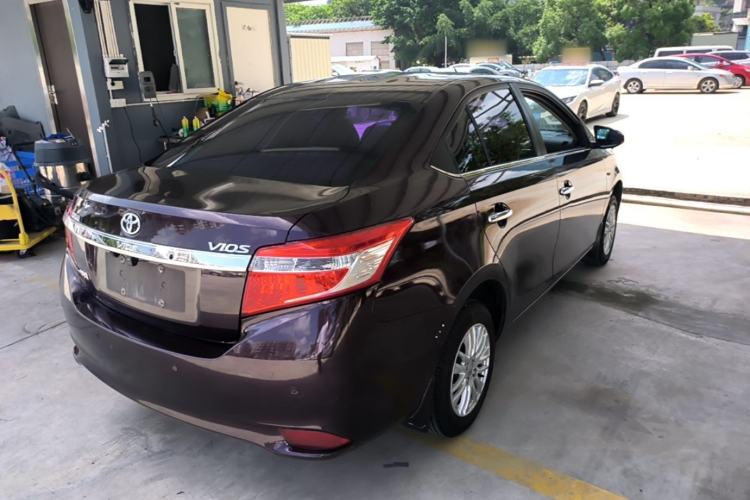 Used Toyota Vios 2014 1.3L Manual Value Edition Rear Right 45 Deg
