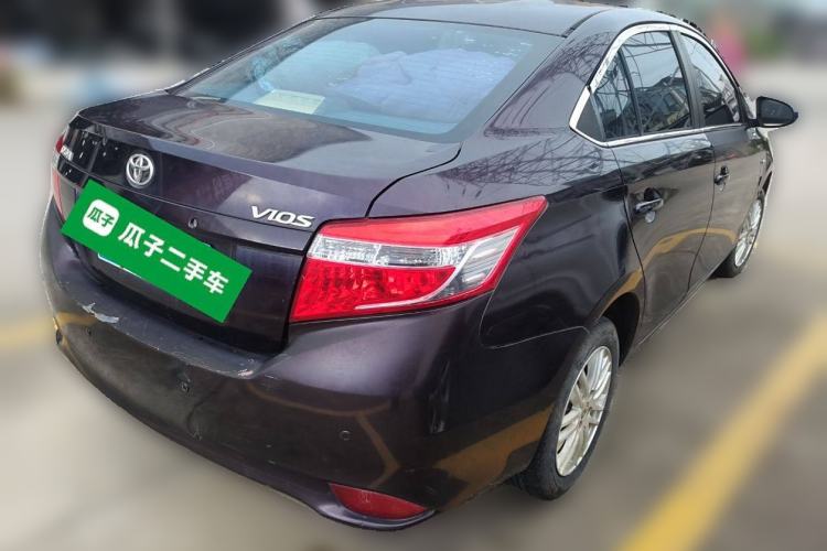Used Toyota Vios 2014 1.5L Automatic ZhiZhen Edition Rear Right 45 Deg