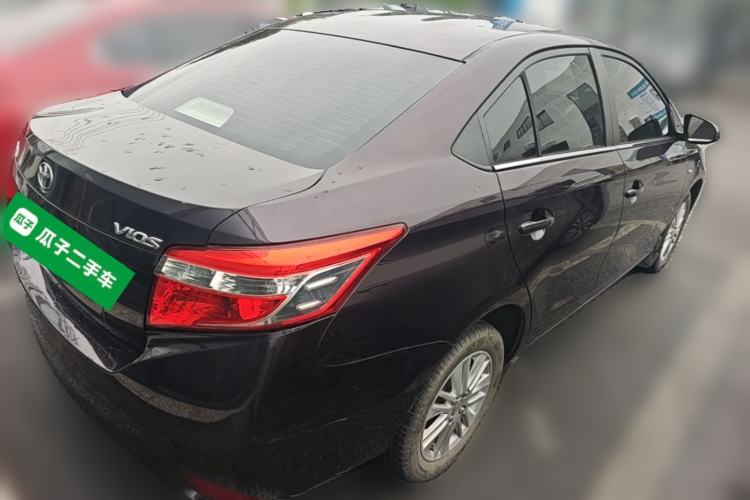 Used Toyota Vios 2014 1.5L Automatic ZhiZhen Edition Rear Right 45 Deg