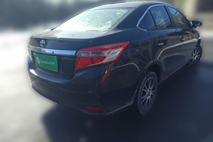 Used Toyota Vios 2014 1.3L Automatic Standard Edition Rear Right 45 Deg