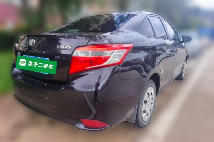 Used Toyota Vios 2014 1.5L Automatic ZhiZhen Edition Rear Right 45 Deg