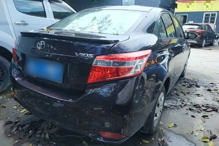 Used Toyota Vios 2014 1.5L Automatic ZhiZhen Edition Rear Right 45 Deg