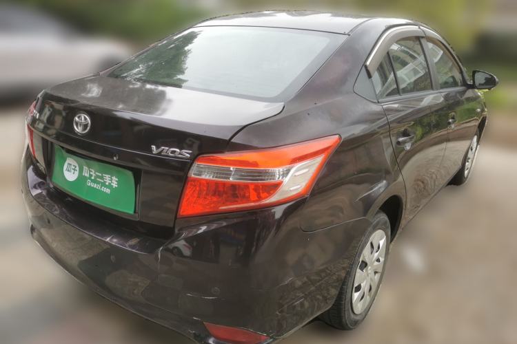 Used Toyota Vios 2014 1.5L Automatic ZhiZhen Edition Rear Right 45 Deg