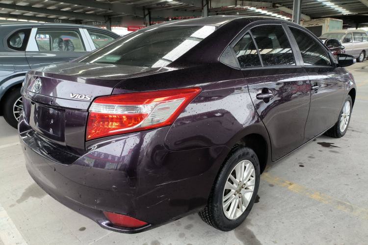 Used Toyota Vios 2014 1.5L Automatic ZhiZhen Edition Rear Right 45 Deg