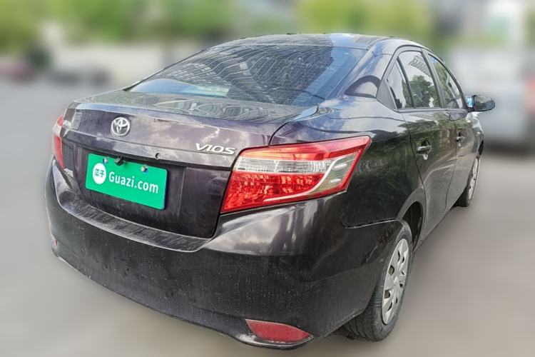 Used Toyota Vios 2014 1.5L Automatic ZhiZhen Edition Rear Right 45 Deg
