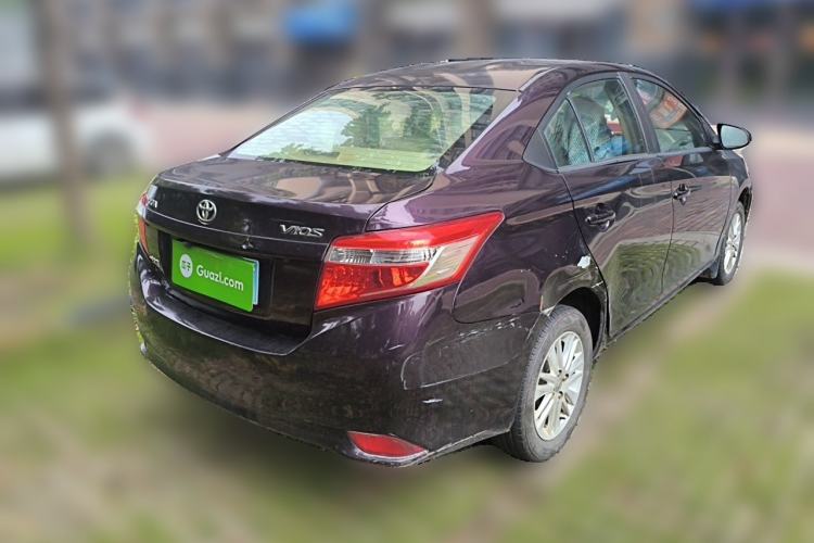 Used Toyota Vios 2014 1.5L Automatic ZhiZhen Edition Rear Right 45 Deg