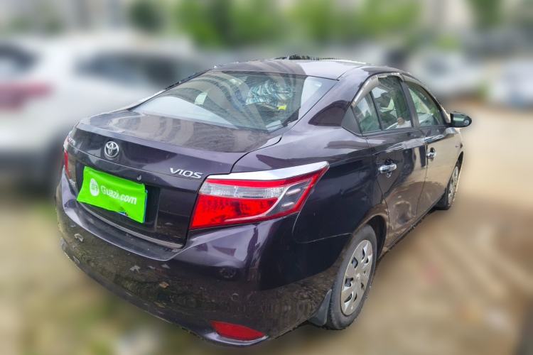Used Toyota Vios 2014 1.3L Automatic Standard Edition Rear Right 45 Deg