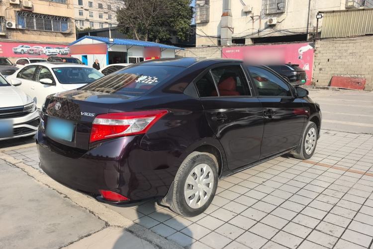 Used Toyota Vios 2014 1.5L Automatic ZhiZhen Edition Rear Right 45 Deg