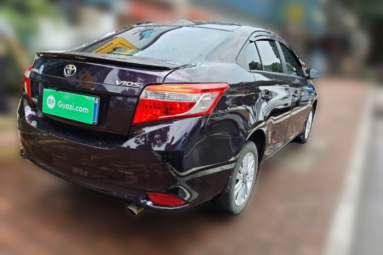 Used Toyota Vios 2014 1.5L Automatic ZhiZhen Edition Rear Right 45 Deg
