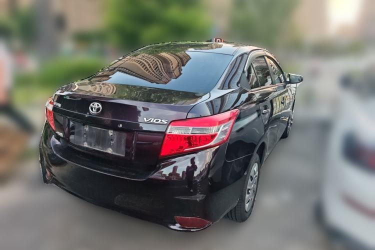 Used Toyota Vios 2014 1.5L Automatic ZhiZhen Edition Rear Right 45 Deg