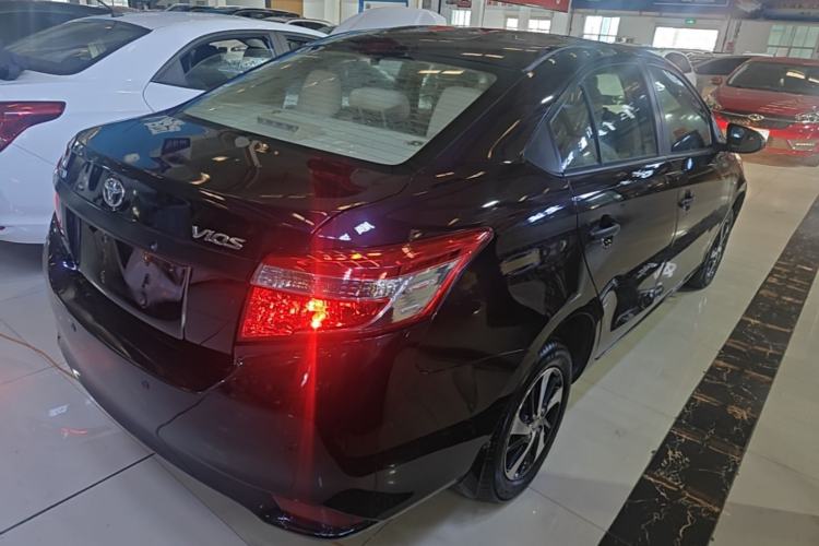 Used Toyota Vios 2014 1.3L Manual Value Edition Rear Right 45 Deg