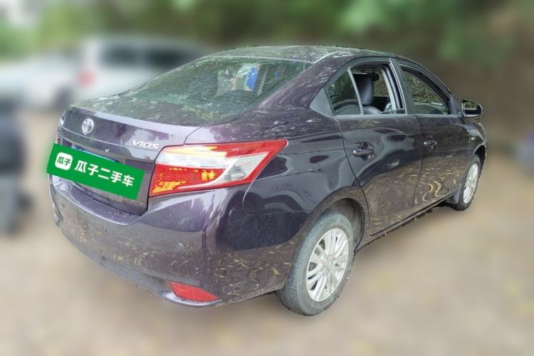 Used Toyota Vios 2014 1.5L Automatic ZhiZhen Edition Rear Right 45 Deg