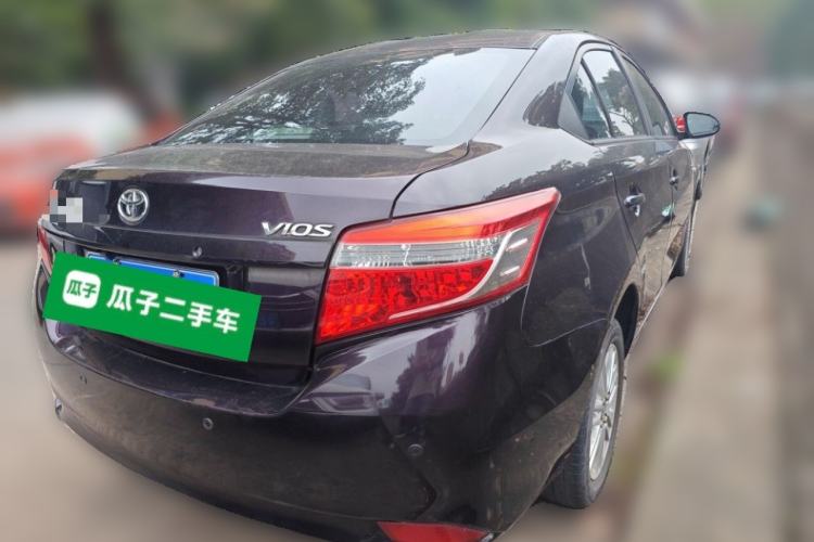 Used Toyota Vios 2014 1.5L Automatic ZhiZhen Edition Rear Right 45 Deg