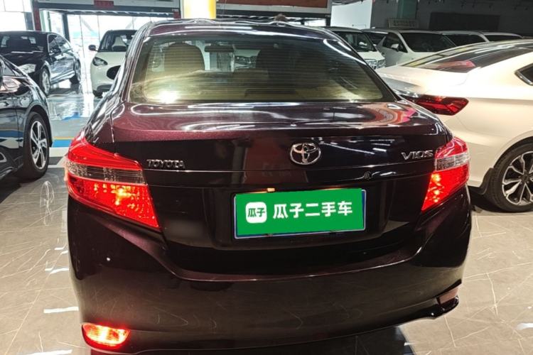 Used Toyota Vios 2014 1.5L Automatic ZhiZhen Edition Rear