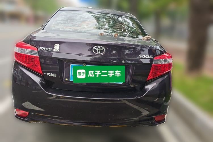 Used Toyota Vios 2014 1.5L Automatic ZhiZhen Edition Rear