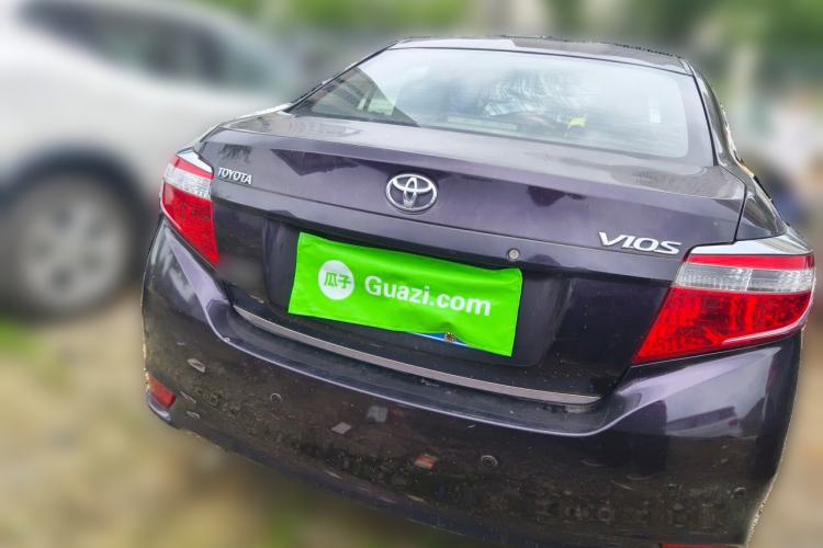 Used Toyota Vios 2014 1.3L Automatic Standard Edition Rear