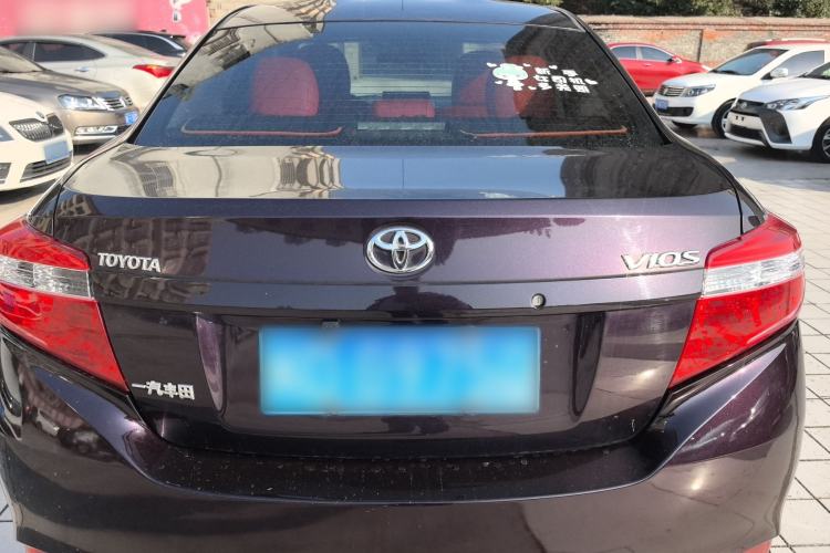 Used Toyota Vios 2014 1.5L Automatic ZhiZhen Edition Rear