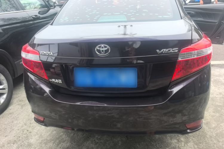 Used Toyota Vios 2014 1.5L Automatic ZhiZhen Edition Rear