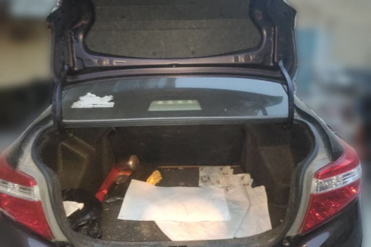 Used Toyota Vios 2014 1.3L Automatic Standard Edition Trunk