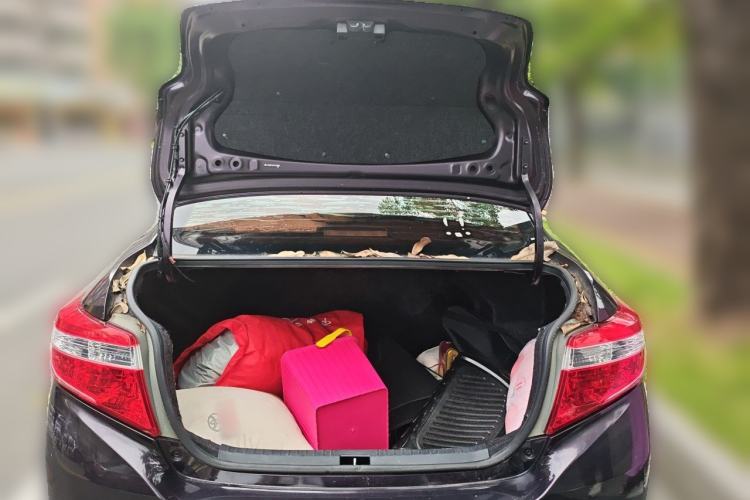 Used Toyota Vios 2014 1.5L Automatic ZhiZhen Edition Trunk