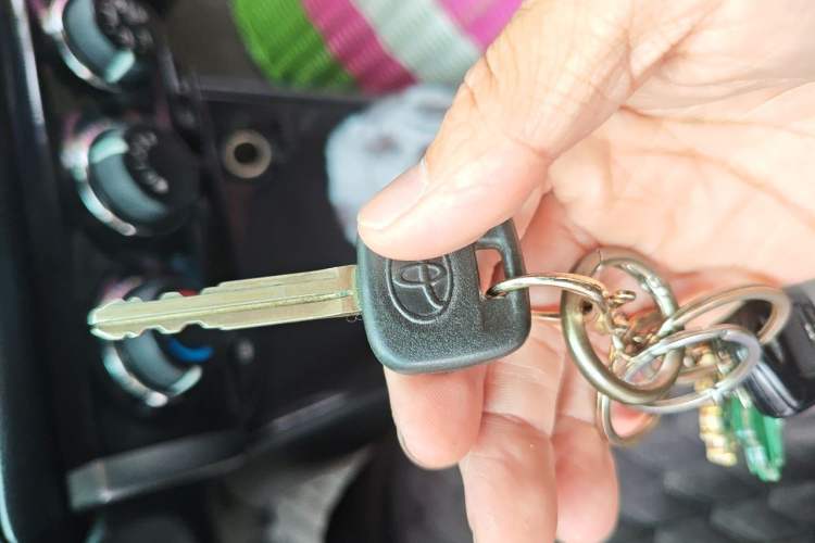 Used Toyota Vios 2014 1.5L Automatic ZhiZhen Edition Vehicle Key