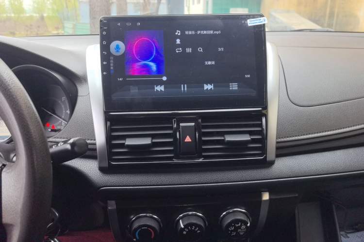 Used Toyota Vios 2014 1.5L Manual ZhiZhen Edition Audio And AC Panel