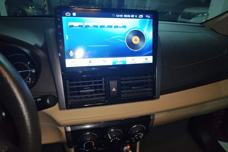 Used Toyota Vios 2014 1.5L Automatic ZhiZhen Edition Audio And AC Panel