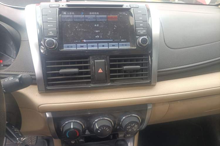 Used Toyota Vios 2014 1.3L Manual Xiang Edition Audio And AC Panel