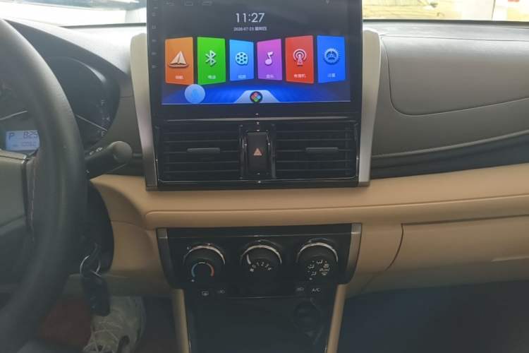 Used Toyota Vios 2014 1.3L Automatic Standard Edition Audio And AC Panel