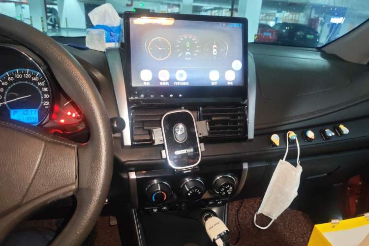 Used Toyota Vios 2014 1.5L Automatic ZhiZhen Edition Audio And AC Panel
