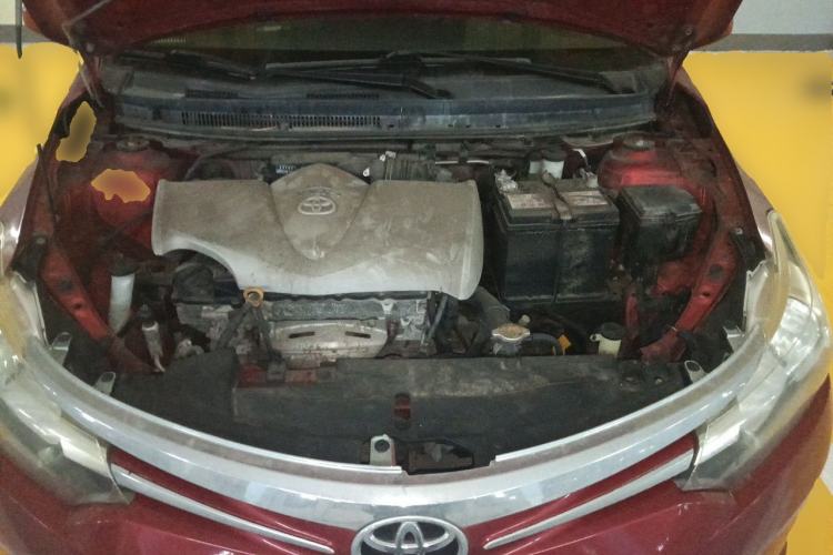 Used Toyota Vios 2014 1.3L Automatic Standard Edition Engine Bay