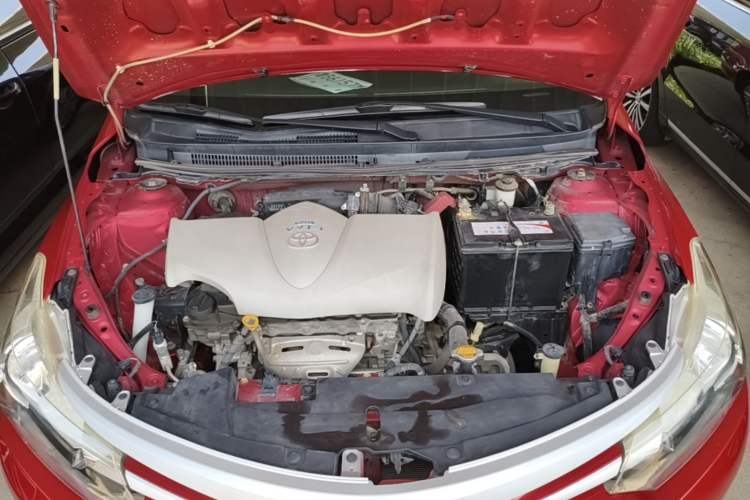 Used Toyota Vios 2014 1.3L Automatic Standard Edition Engine Bay
