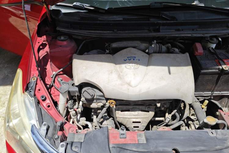 Used Toyota Vios 2014 1.5L Automatic ZhiZhen Edition Engine Bay Right