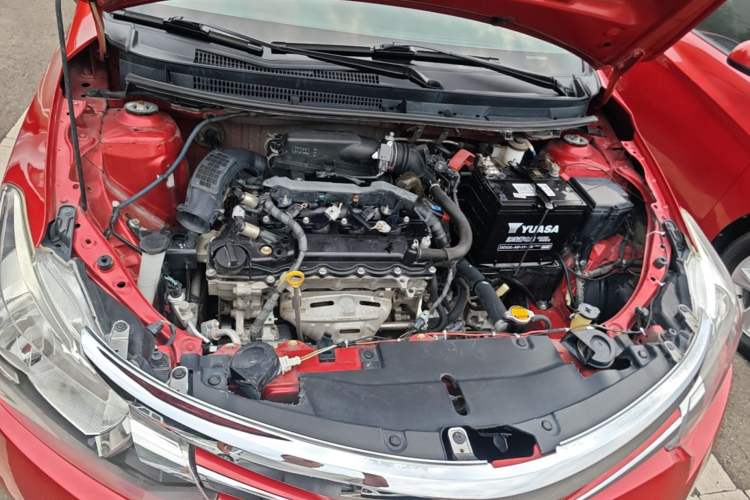 Used Toyota Vios 2014 1.5L Automatic ZhiZhen Edition Engine Bay