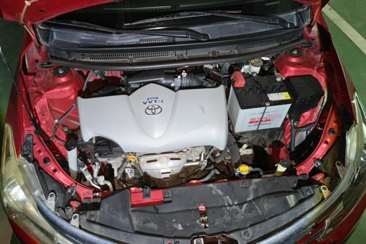 Used Toyota Vios 2014 1.5L Automatic ZhiZhen Edition Engine Bay