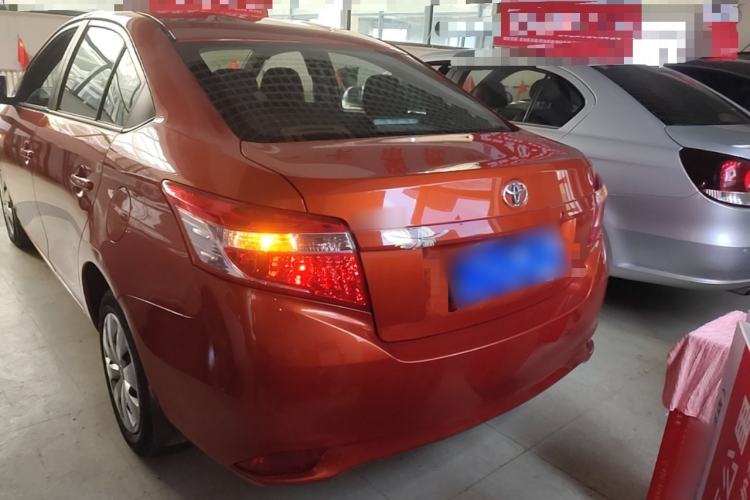 Used Toyota Vios 2014 1.3L Automatic Standard Edition Rear