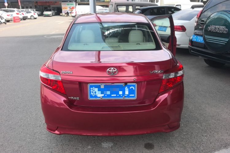 Used Toyota Vios 2014 1.5L Automatic ZhiZhen Edition Rear