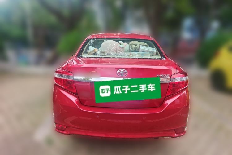 Used Toyota Vios 2014 1.5L Automatic ZhiShang Edition Rear