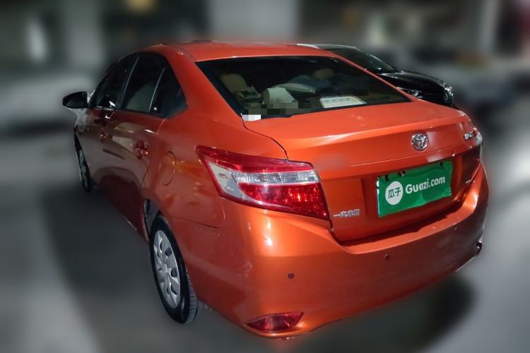 Used Toyota Vios 2014 1.5L Automatic ZhiZhen Edition Rear Left 45 Deg