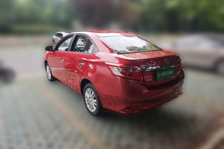 Used Toyota Vios 2014 1.5L Automatic ZhiZun Edition Rear Left 45 Deg