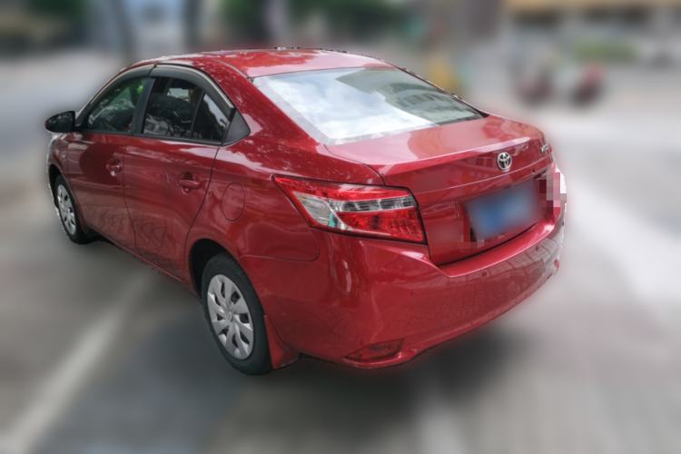 Used Toyota Vios 2014 1.5L Automatic ZhiZhen Edition Rear Left 45 Deg