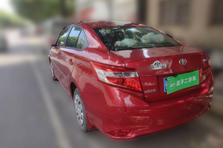 Used Toyota Vios 2014 1.5L Automatic ZhiZhen Edition Rear Left 45 Deg